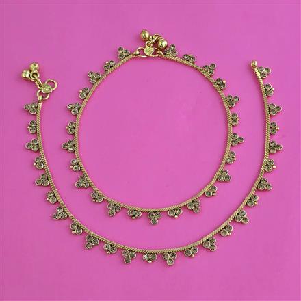 Antique Classic Payal with Gold Plating