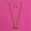Antique Classic Necklace with Matte Gold Plating
