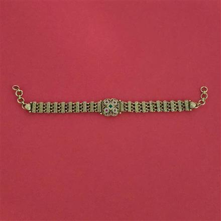 Antique Classic Bracelet With Matte Gold Plating