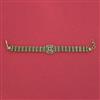 Antique Classic Bracelet With Matte Gold Plating