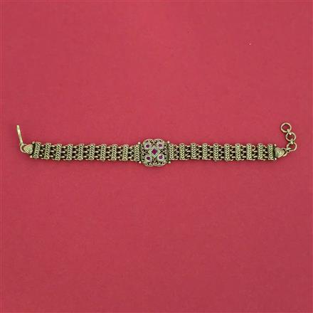 Antique Classic Bracelet With Matte Gold Plating