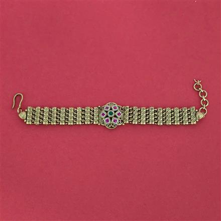 Antique Classic Bracelet With Matte Gold Plating