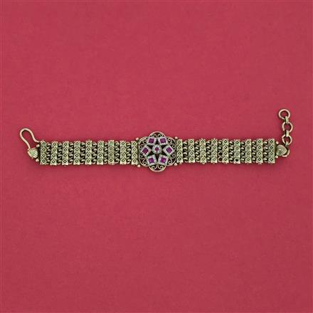 Antique Classic Bracelet With Matte Gold Plating
