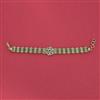 Antique Classic Bracelet With Matte Gold Plating