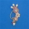 Antique Moti Nose Ring with Gold Plating