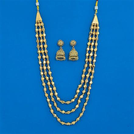 Antique Long Mala with Gold Plating