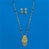 Antique Classic Mangalsutra with Matte Gold Plating
