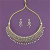 Antique Mukut Necklace with Matte Gold Plating
