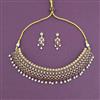 Antique Mukut Necklace with Matte Gold Plating