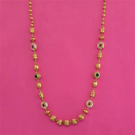 Antique Classic Mala With Gold Plating
