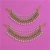 Antique Classic Ear Chain with Matte Gold Plating