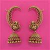 Antique Earcuff with Matte Gold Plating