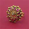 Antique Adjustable Ring with Gold Plating