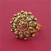 Antique Adjustable Ring with Gold Plating