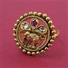 Antique Adjustable Ring with Gold Plating