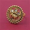 Antique Adjustable Ring with Gold Plating