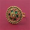 Antique Adjustable Ring with Gold Plating