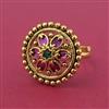 Antique Adjustable Ring with Gold Plating