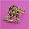 Antique Adjustable Ring with Gold Plating