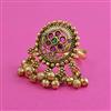 Antique Adjustable Ring with Gold Plating