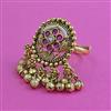 Antique Adjustable Ring with Gold Plating