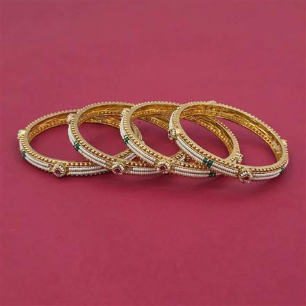 Antique 4 Pc with Gold Plating