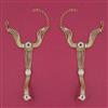 Antique Moti Hath Pan with Matte Gold Plating