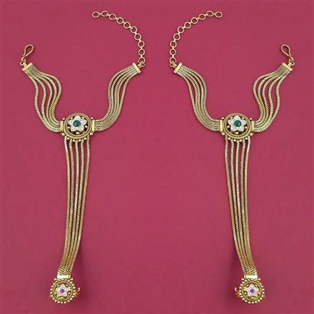 Antique Classic Hath Pan with Matte Gold Plating