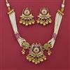 Antique Moti Necklace with Gold Plating
