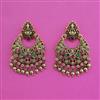Antique Classic Earring with Matte Gold Plating