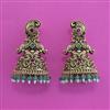 Antique Jhumki with Matte Gold Plating