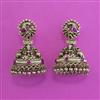 Antique Jhumki with Matte Gold Plating