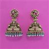 Antique Jhumki with Matte Gold Plating
