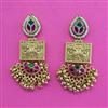 Antique Moti Earring with Gold Plating