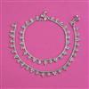 Antique Classic Payal with Rhodium Plating