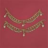 Antique Moti Ear Chain with Gold Plating