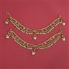 Antique Moti Ear Chain with Gold Plating