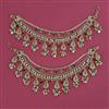Antique Moti Ear Chain with Gold Plating