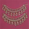 Antique Moti Ear Chain with Gold Plating