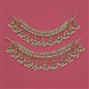 Antique Moti Ear Chain with Gold Plating