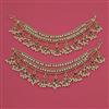 Antique Moti Ear Chain with Gold Plating