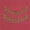Antique Moti Ear Chain with Gold Plating