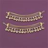 Antique Pearl Ear Chain with Gold Plating
