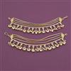 Antique Pearl Ear Chain with Gold Plating