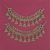 Antique Moti Ear Chain with Gold Plating