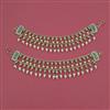 Antique Moti Ear Chain with Gold Plating