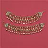 Antique Moti Ear Chain with Gold Plating