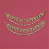 Antique Moti Ear Chain with Gold Plating