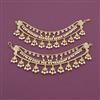 Antique Pearl Ear Chain with Gold Plating