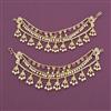 Antique Pearl Ear Chain with Gold Plating